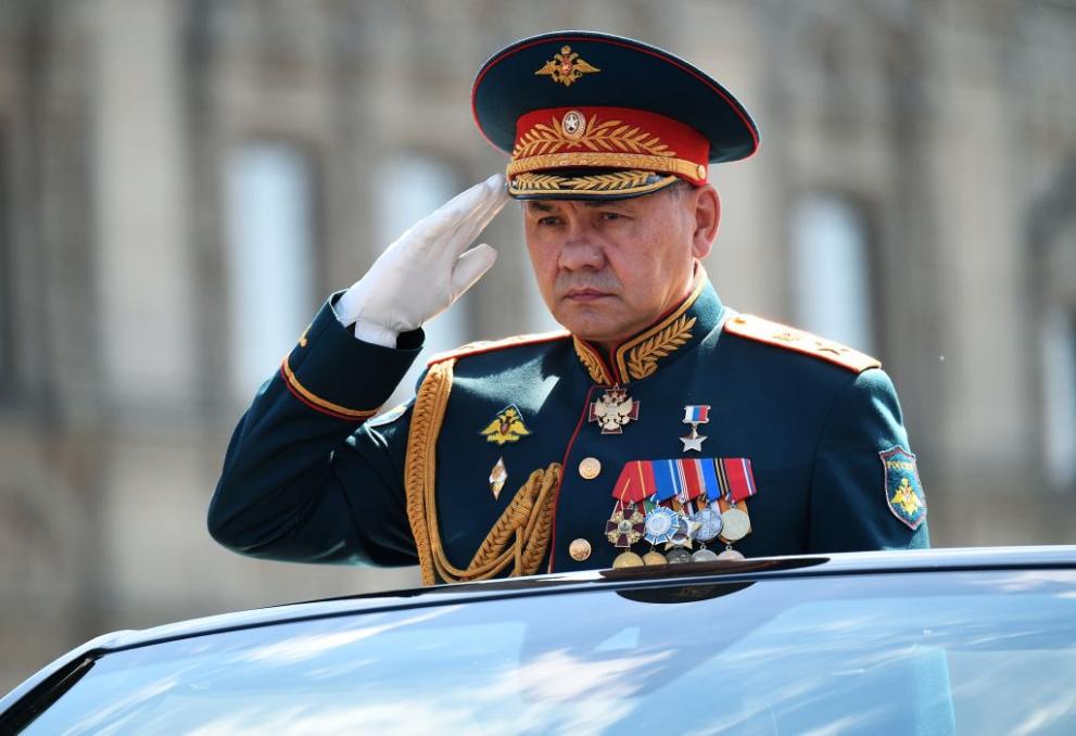 Министърът на отбраната на Русия Сергей Шойгу е разпоредил на