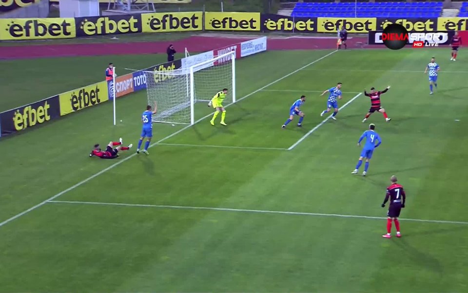 Монтана - Локомотив Пловдив 0:0 /първо полувреме/