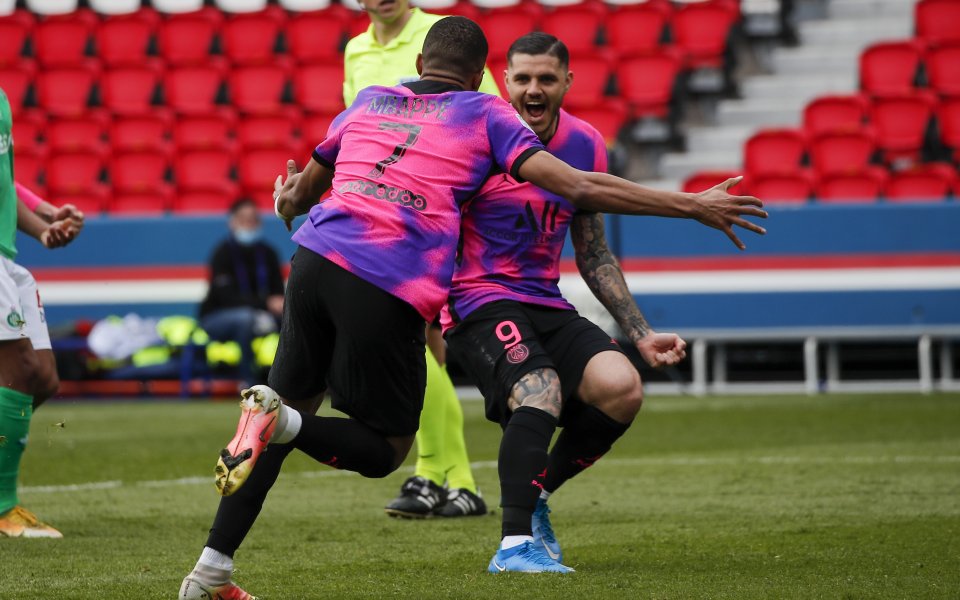 Френският шампион Пари Сен Жермен успя да стигне до истинска