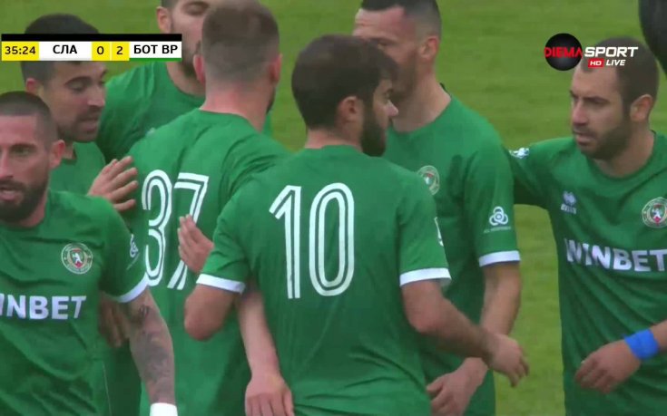 Домовчийски със страхотен гол във вратата на Славия – 2:0
