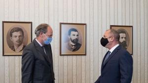 Румен Радев Кристоф Айххорн