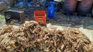 Полицията иззе 15 кг нелегален тютюн на участък Надежда На 10