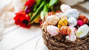 Състезание за най здраво великденско яйце организират Община Радомир Обединеният детски