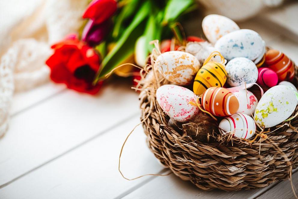 Боядисването на яйца за Великден е традиция за християните по