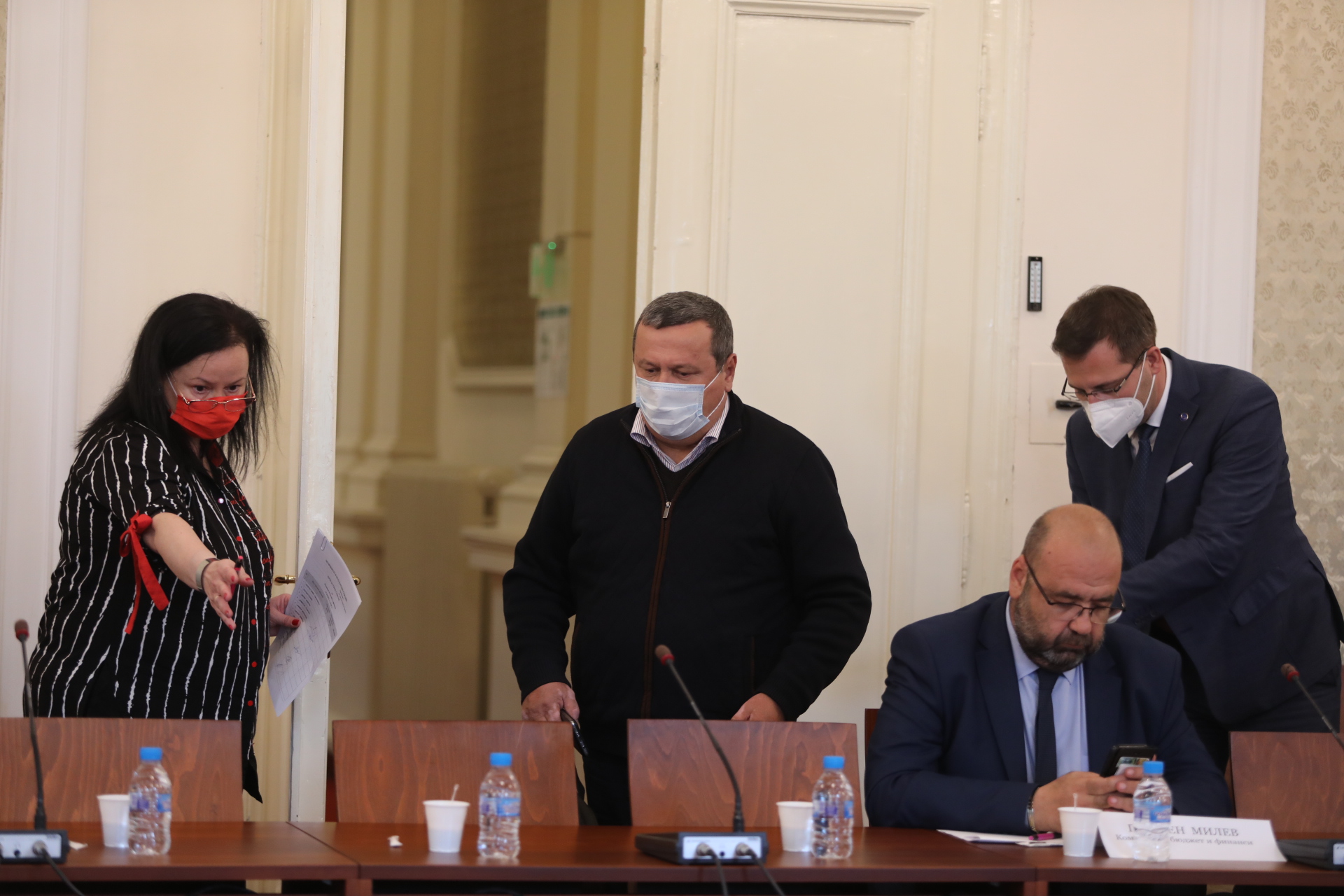 <p>Първо заседание на комисията по бюджет и финанси</p>