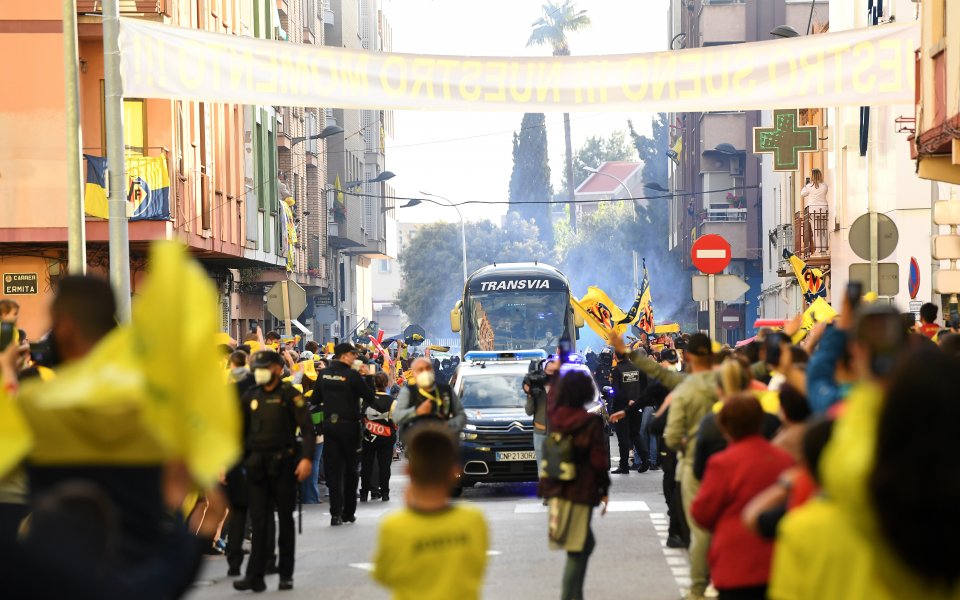 Отборът на Виляреал посреща английския Арсенал в първи полуфинален мач