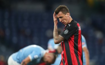 Нападателят на италианския футболен гранд Милан Марио Манджукич е възстановен