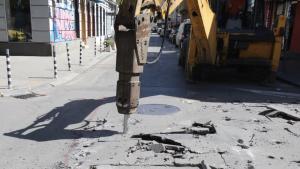 Продължават ремонтите на улици и тротоари в Шумен Седем улици