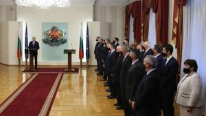 служебен кабинет Стефан Янев Румен Радев