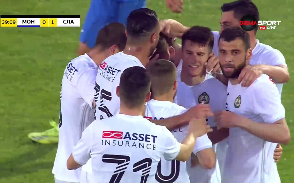 Славия обаче продължи да е по-силния тим и в 39-та