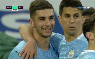 Нюкасъл - Манчестър Сити 2:2 /първо полувреме/