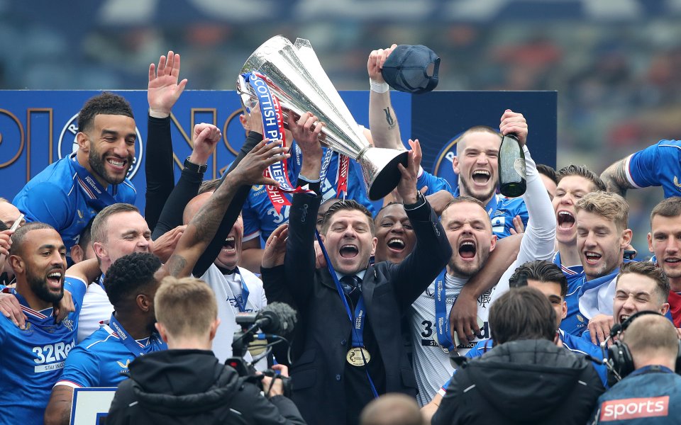 Отборът на Рейнджърс вдигна за 55-и път в историята си