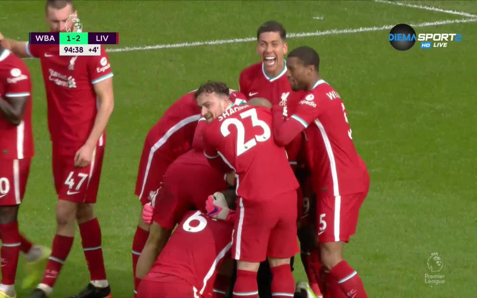 Невероятна драма! Алисон спаси Ливърпул в 95-ата минута