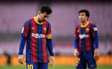 Отборът на Барселона се прости с шансовете си за титлата