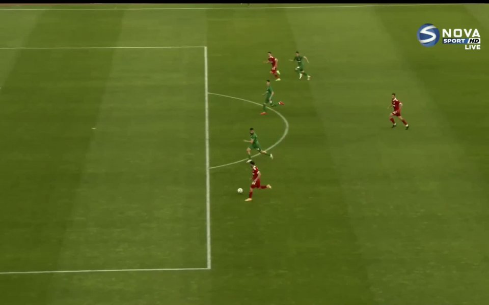 ЦСКА 1948 - Лудогорец 2-0 /първо полувреме/