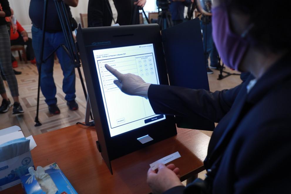 Получена е информация за готвен саботаж на машинното гласуване в част