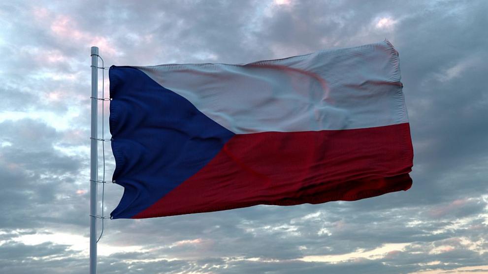 Чехия знаме