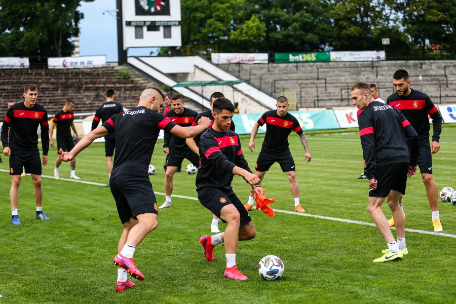 България U21 официална тренировка1