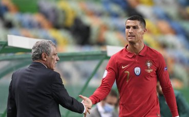 Наставникът на Португалия Фернандо Сантош заяви че Кристиано Роналдо не