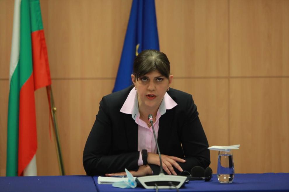 Продължава посещението на европейския главен прокурор Лаура Кьовеши в България.