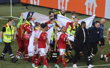 Лекарят на датския национален отбор Мортен Босен потвърди че Кристиан