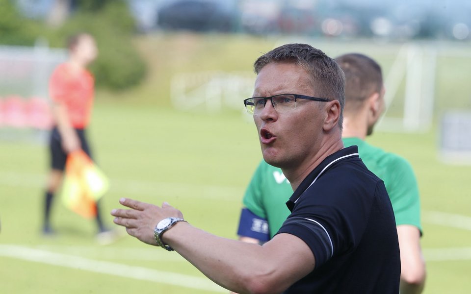 Наставникът на Лудогорец Валдас Дамбраускас коментира равенството 1:1 с ЧФР