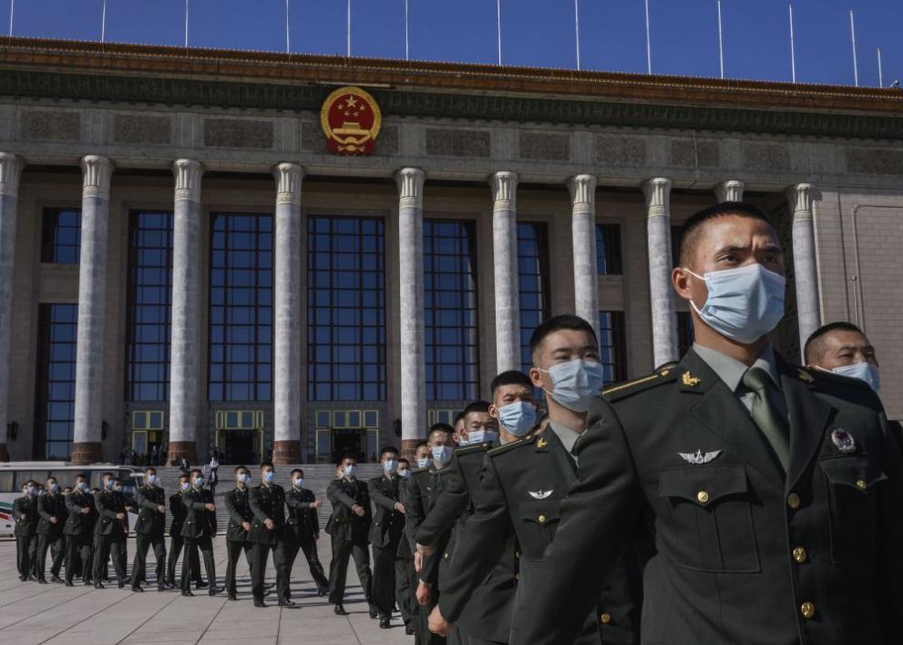 Китай каза, че провежда военно учение до своето крайбрежие, разположено