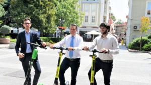 Пловдив велоалеи тротинетка