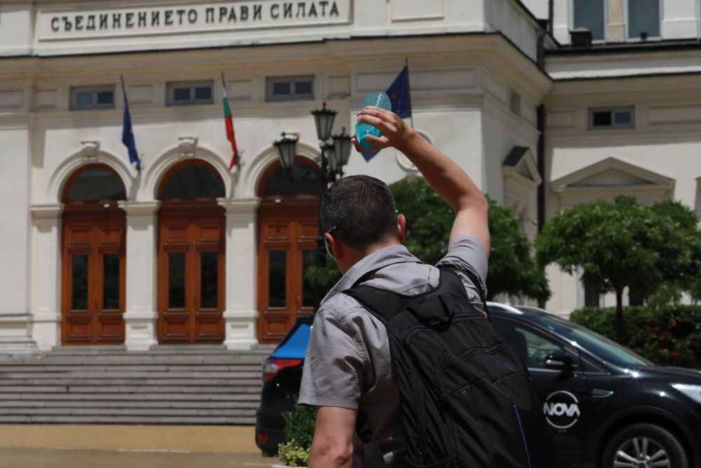 Жегата провокира софиянци да търсят интересни начини за разхлаждане