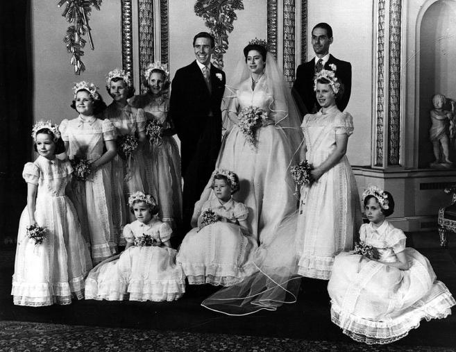Принцеса Маргарет и Антъни Армстронг-Джоунс се женят през 1960 г.