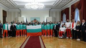 Олимпийци и Румен Радев