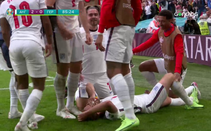 Хари Кейн бележи втори гол за Англия