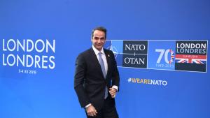 Премиерът на Гърция Кириакос Мицотакис пристига във Вашингтон за разговори