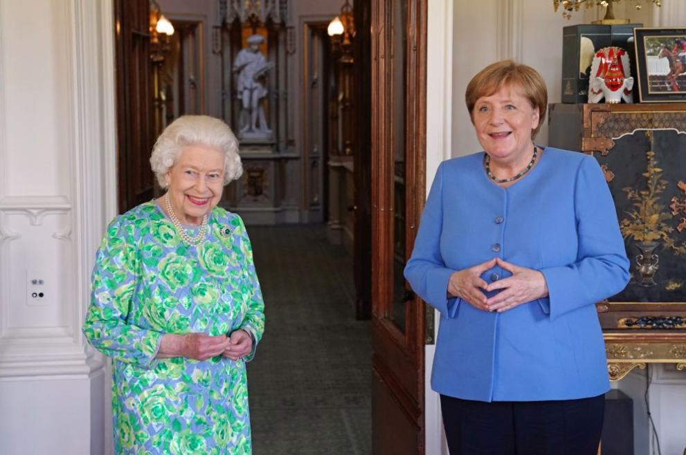 Меркел и кралица Елизабет