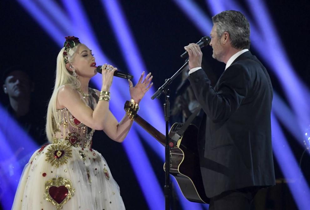  Гуен Стефани и Блейк Шелтън 