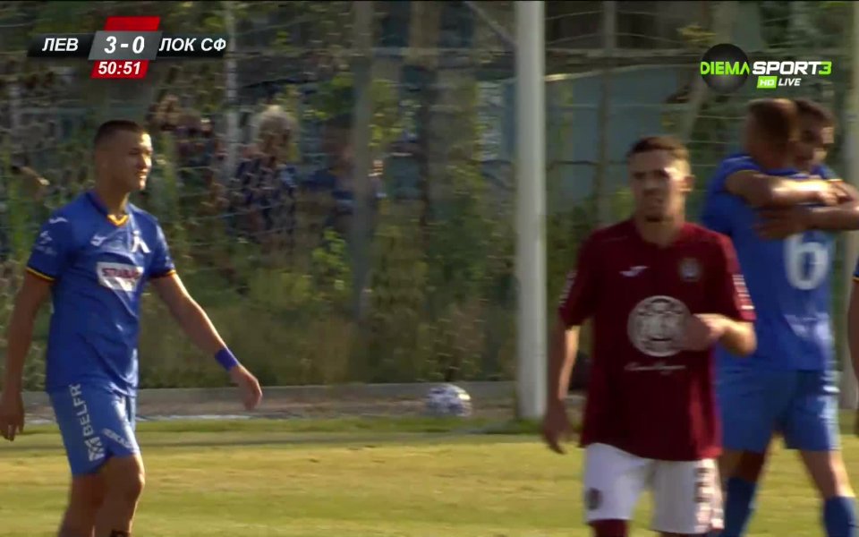 Левски стартира отлично втората част, след като в 51-ата минута