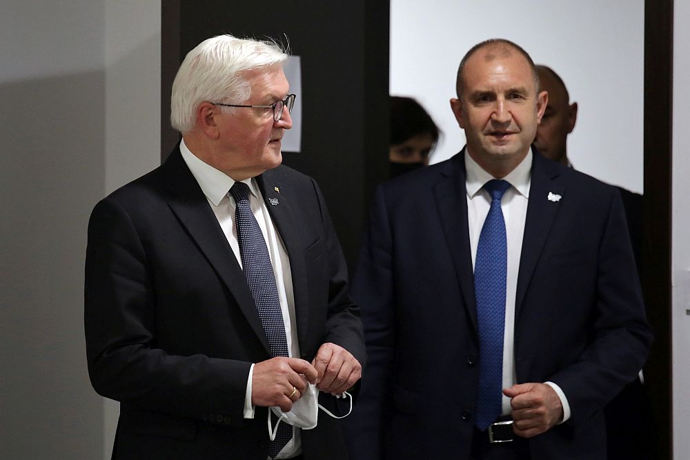 Президентите на България и Германия Румен Радев и Франк-Валтер Щайнмайер