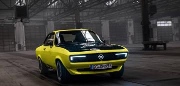 На снимката: Opel Manta GSe ElektroMOD / Като част от т. нар. EV Day на Stellantis, Opel обяви своята стратегия за следващото десетилетие. Най-важната част в нея гласи, че от 2028 г. в Европа ще се продават само електрически модели Opel.