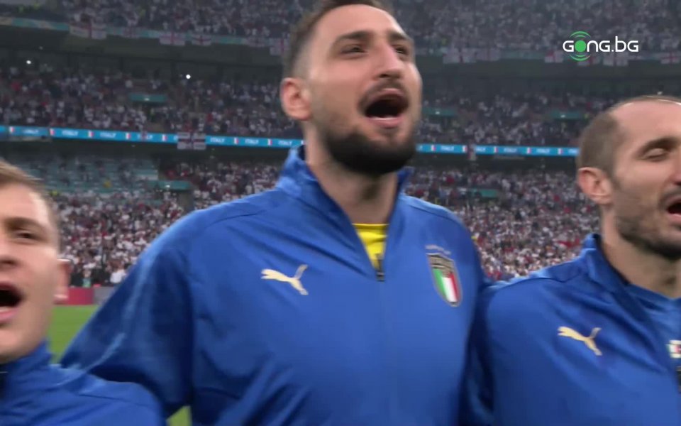 Химните на Италия и Англия