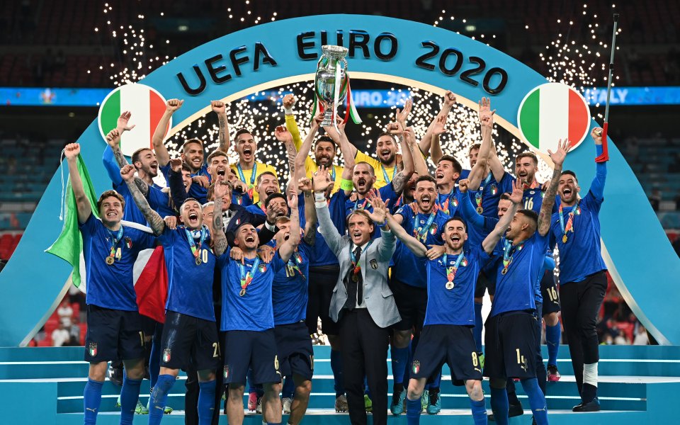 Италия празнува своя звезден миг