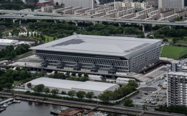 Токио Акватик Център Tokyo Aquatics Centre ще приеме водните
