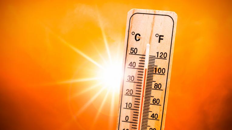 жега лято термометър слънце