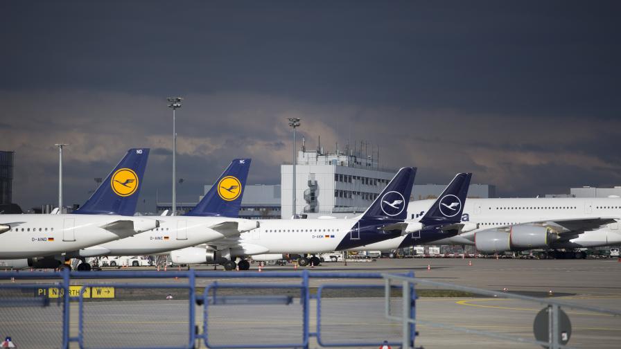 Летище София съобщи за отменени полети на "Луфтханза"