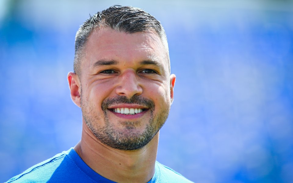 Нападателят Валери Божинов