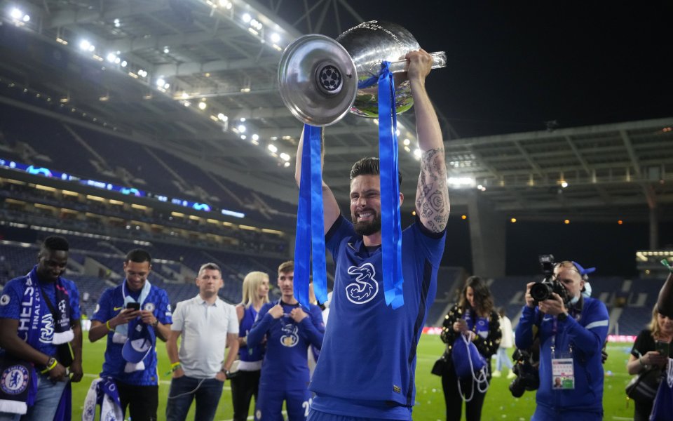 Нападателят на Челси Оливие Жиру изпрати прощално съобщение до феновете