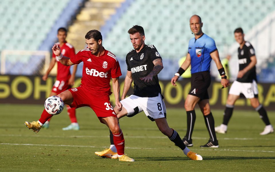 Отборът на ЦСКА 1948 приема ЦСКА в първи двубой от