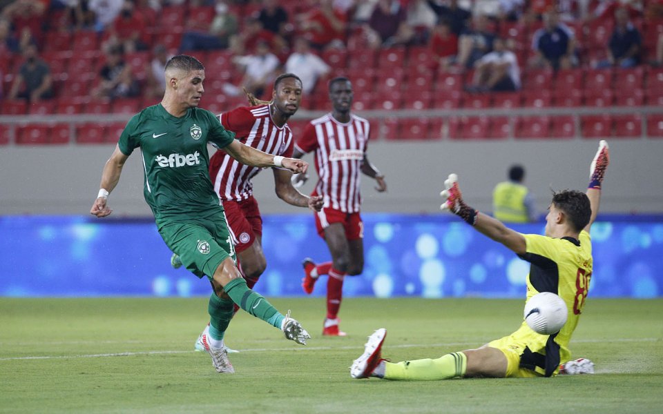 Олимпиакос и Лудогорец завършиха при резултат