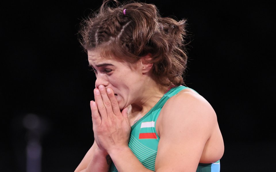 Тайбе Юсеин бе изключително емоционална след бронзовия си медал в