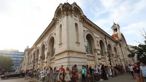 Централни хали протест