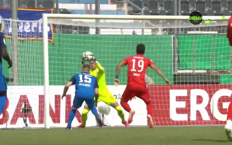 Отборът на Херта измъкна победата над Мепен с гол в